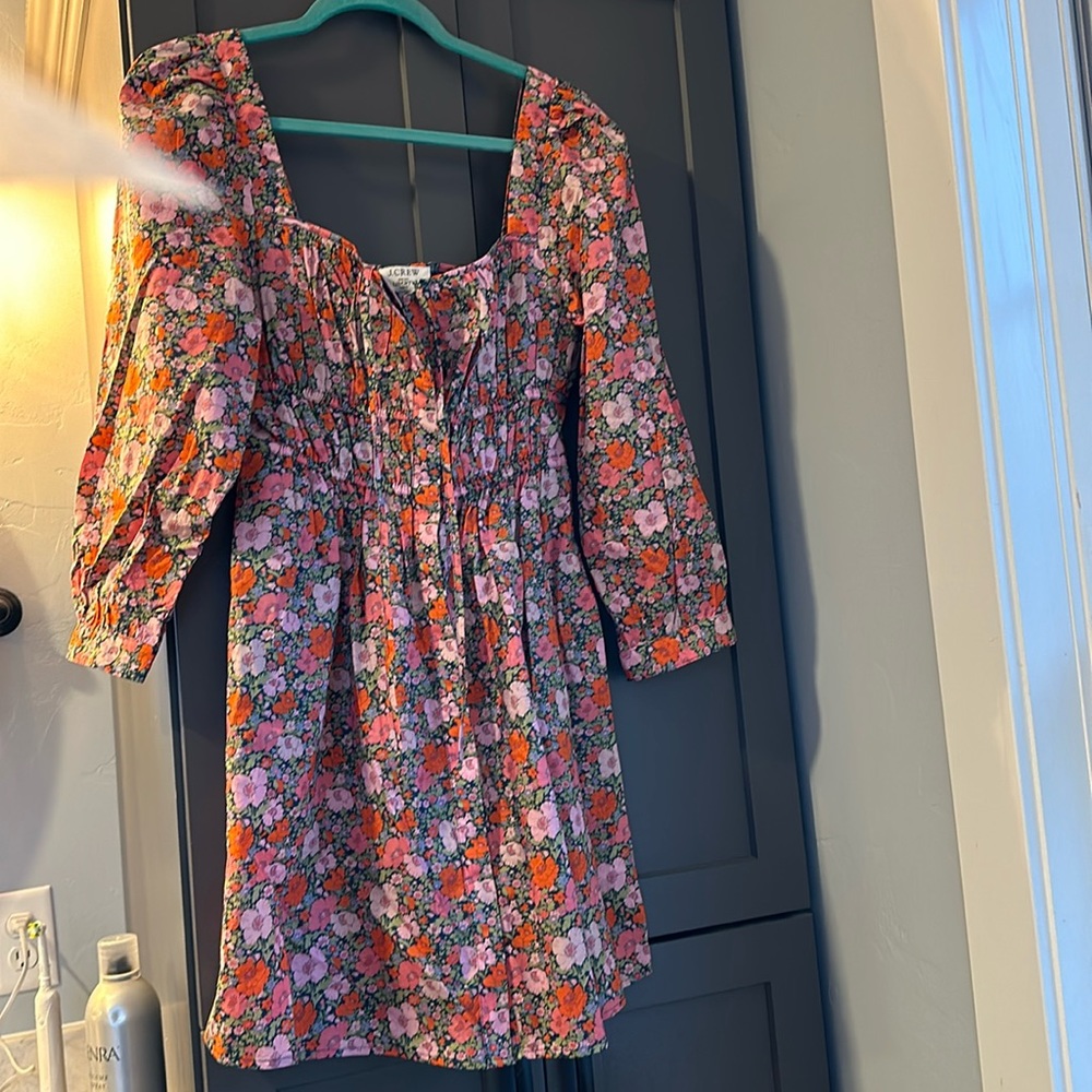 J Crew Liberty Floral dress SZ 6 NWT